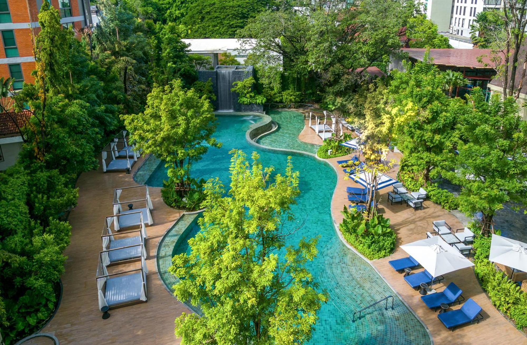 Marriott Executive Apartments, Bangkok Townhall Sukhumvit エクステリア 写真