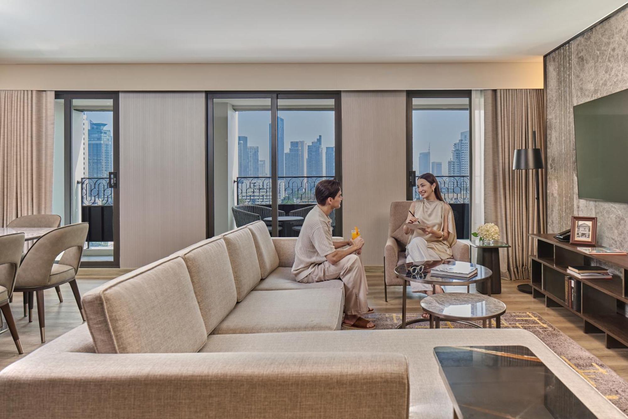 Marriott Executive Apartments, Bangkok Townhall Sukhumvit エクステリア 写真